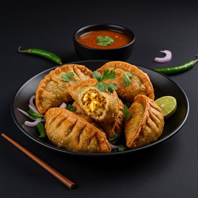 Paneer Fried Momos
